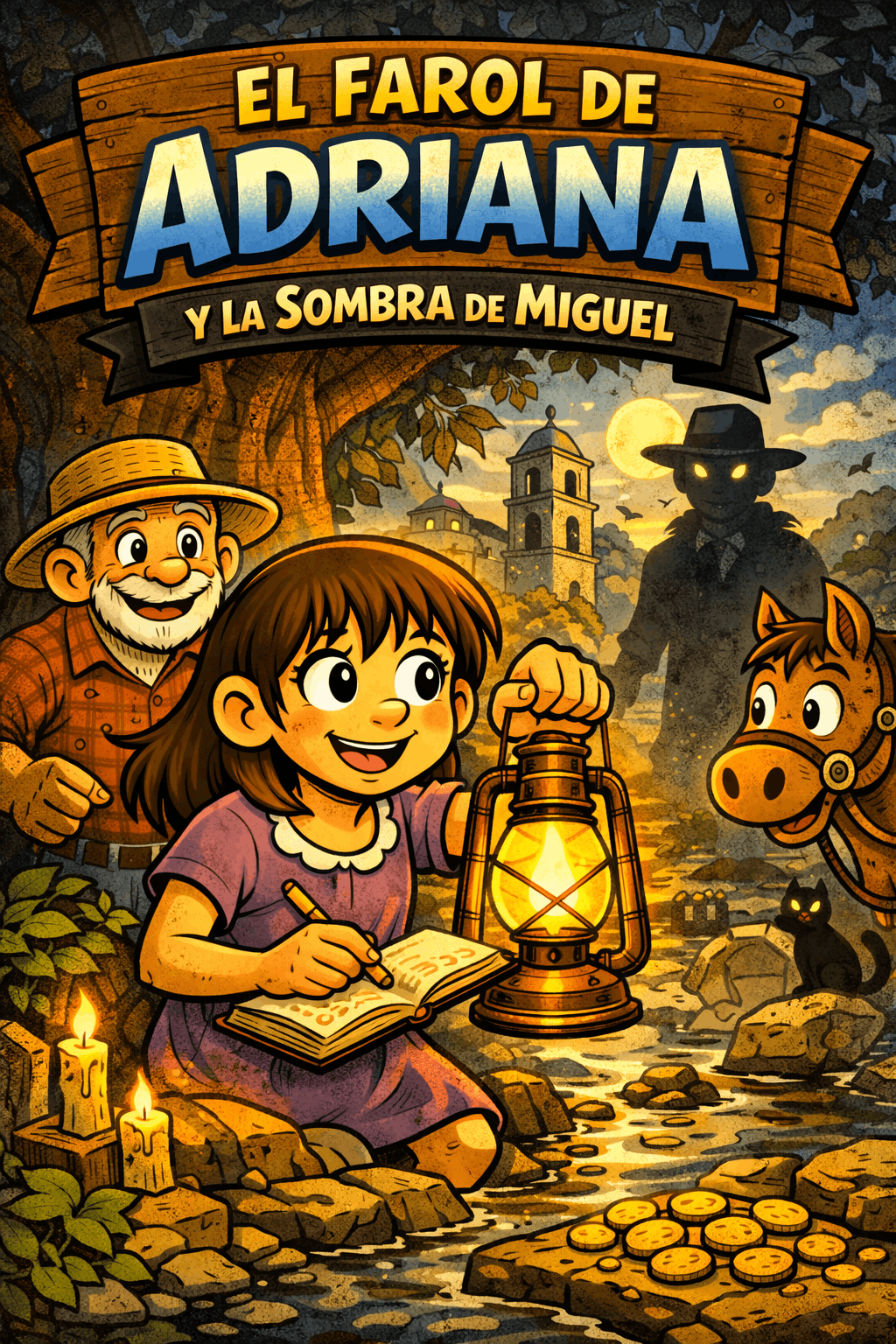 El farol de Adriana y la sombra de Miguel
