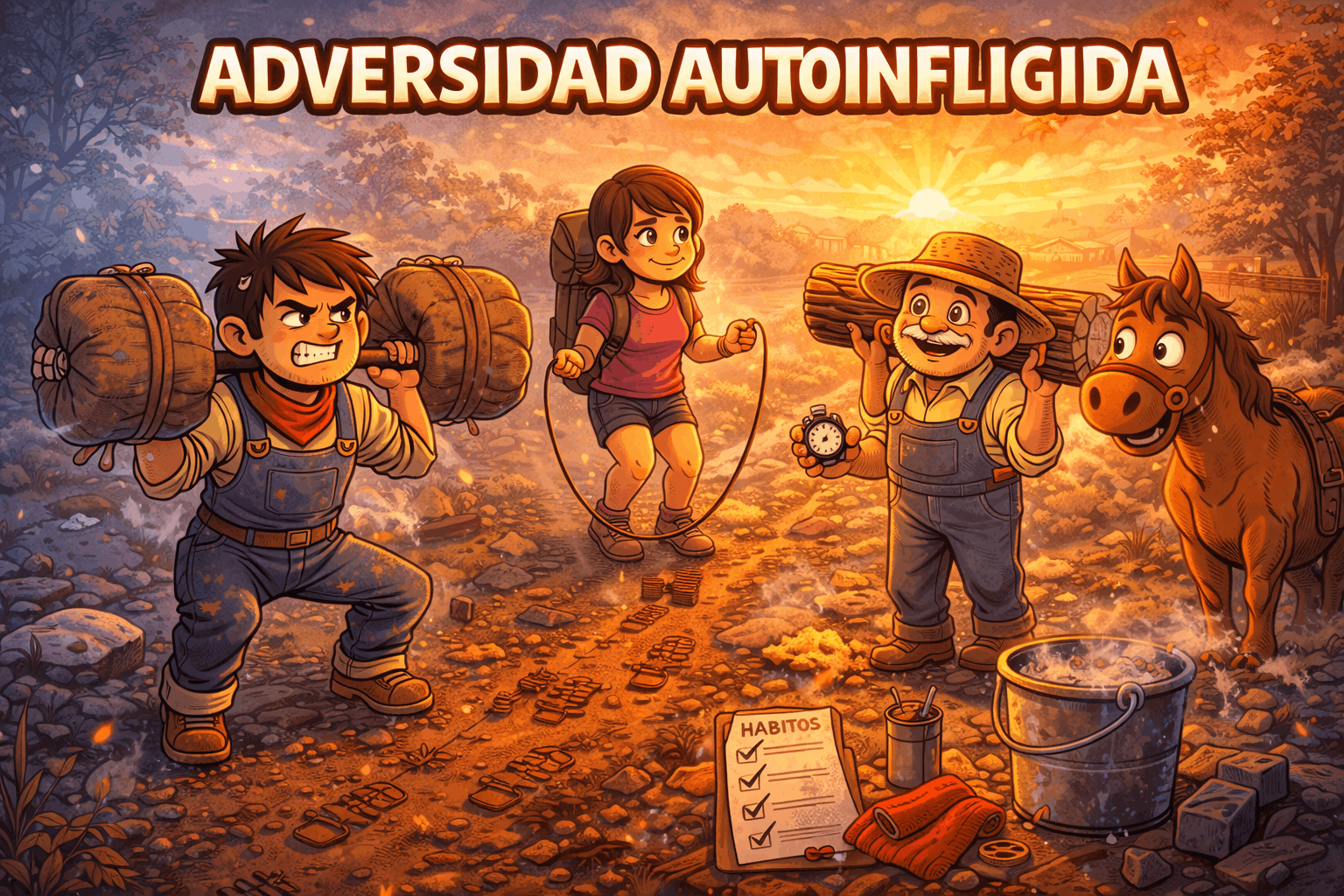 Miel #4 - Adversidad Autoinflingida